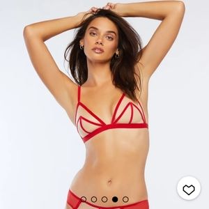 $45 Savage x Fenty Rihanna Velvet Triangle Bra